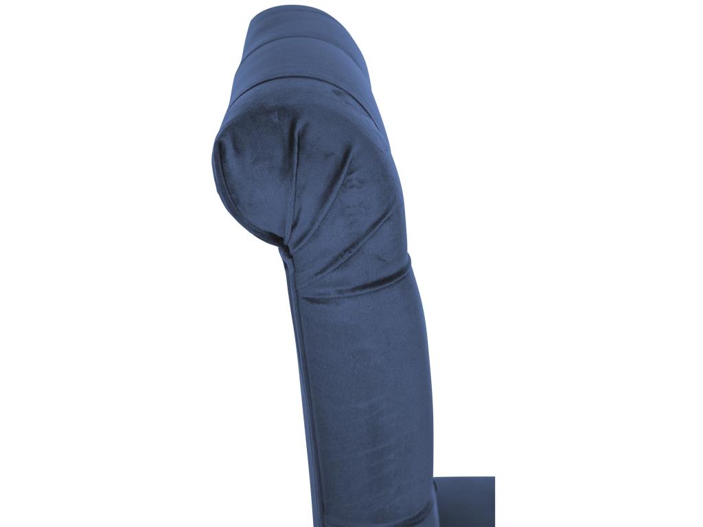 Blue Velvet Chair - dlz1766456856125