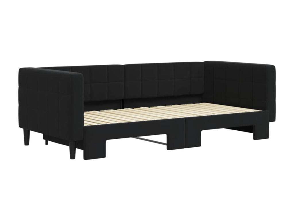 Black Velvet Home Furniture, 90 x 190 cm