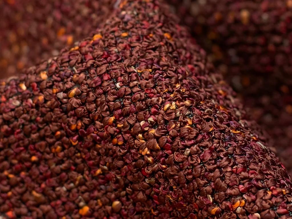 Red Fabric Accent Chair