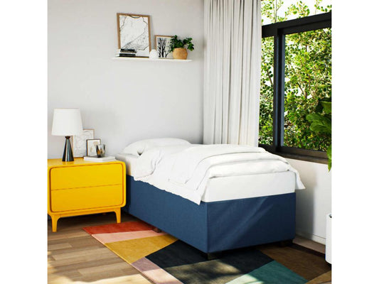 Blue Fabric Mattress, 90 x 190 cm