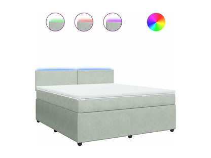 Gray Velvet Mattress, 180 x 200 cm - dlz1766457015418