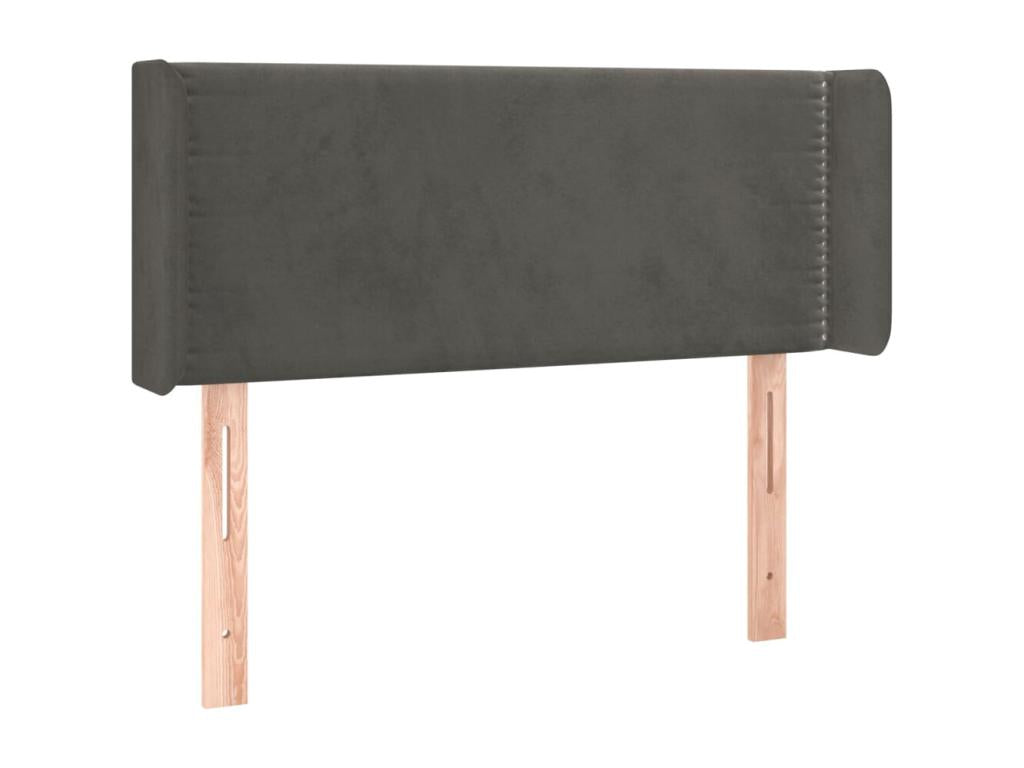 Gray Velvet Home Furniture, 93 x 16 x 78 cm