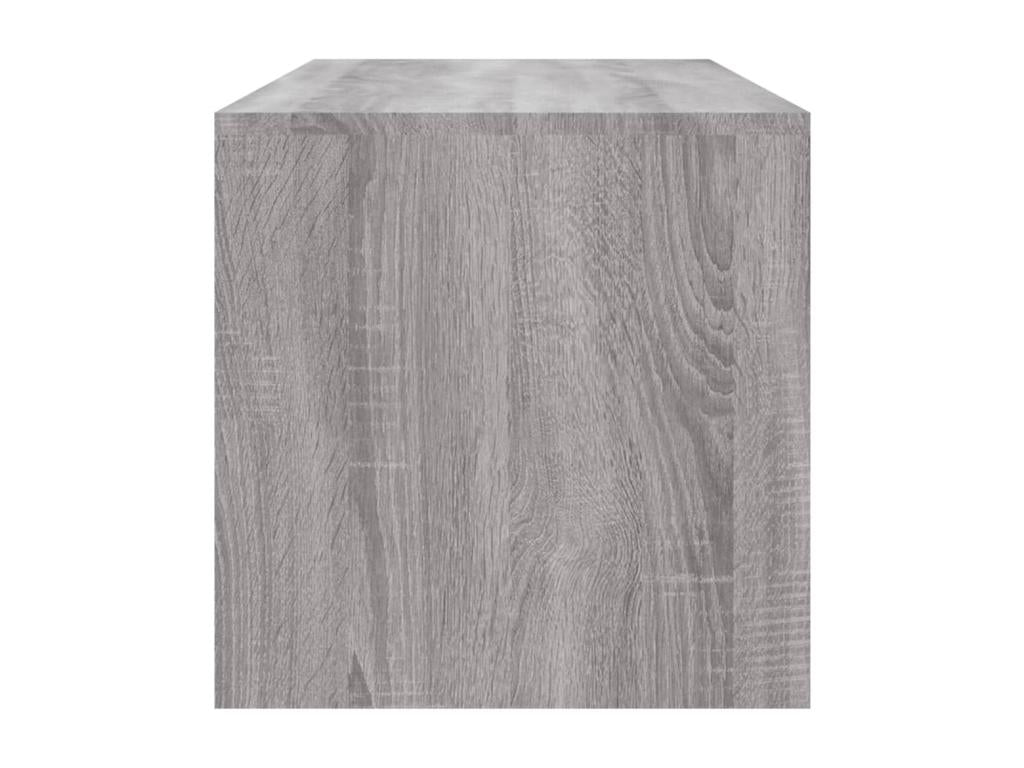 Gray Engineered Wood Coffee Table, 100 x 40 x 40 cm