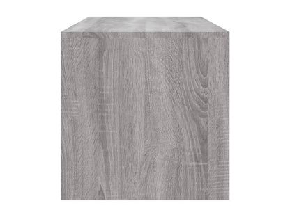 Gray Engineered Wood Coffee Table, 100 x 40 x 40 cm