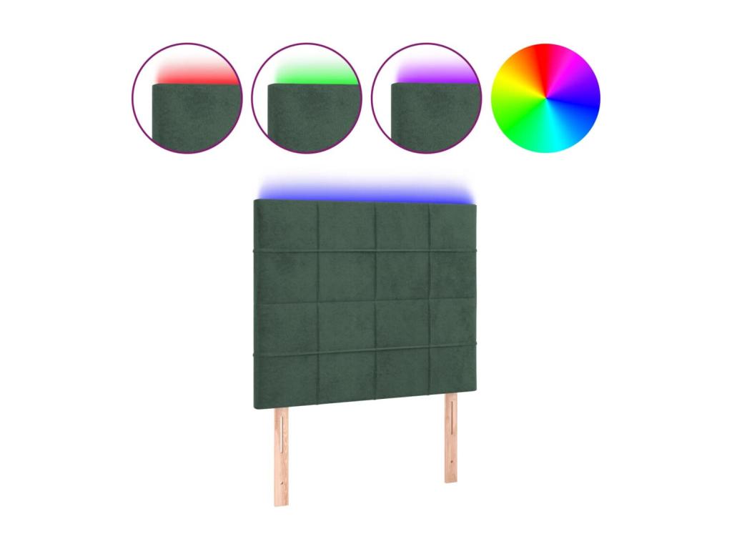 Green Velvet Home Furniture, 80 x 5 x 118 cm