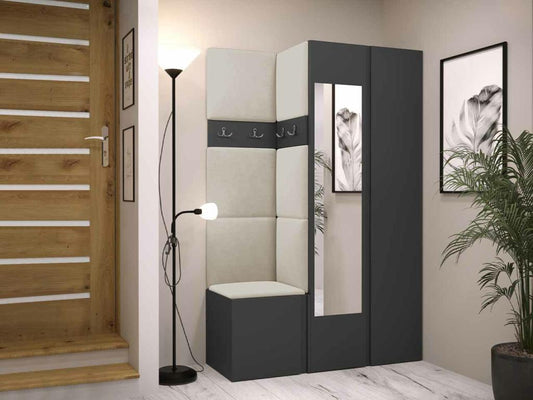 Brown Home Furniture, 186 x 116 x 44 cm