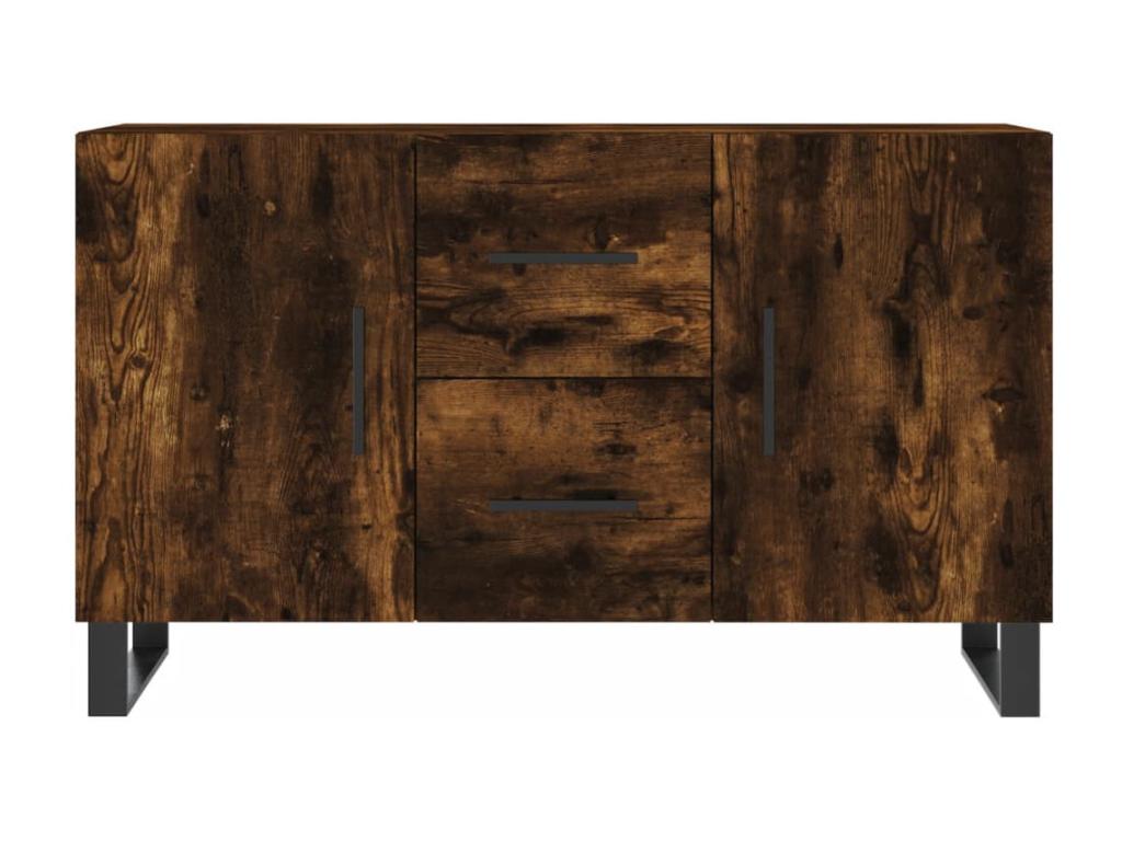 Brown Engineered Wood Sideboard, 100 x 36 x 60 cm