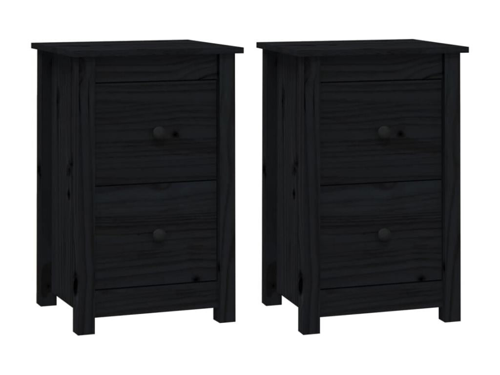 Black Pine Wood Home Furniture, 40 x 35 x 61.5 cm