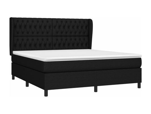 Black Fabric Mattress, 180 x 200 cm