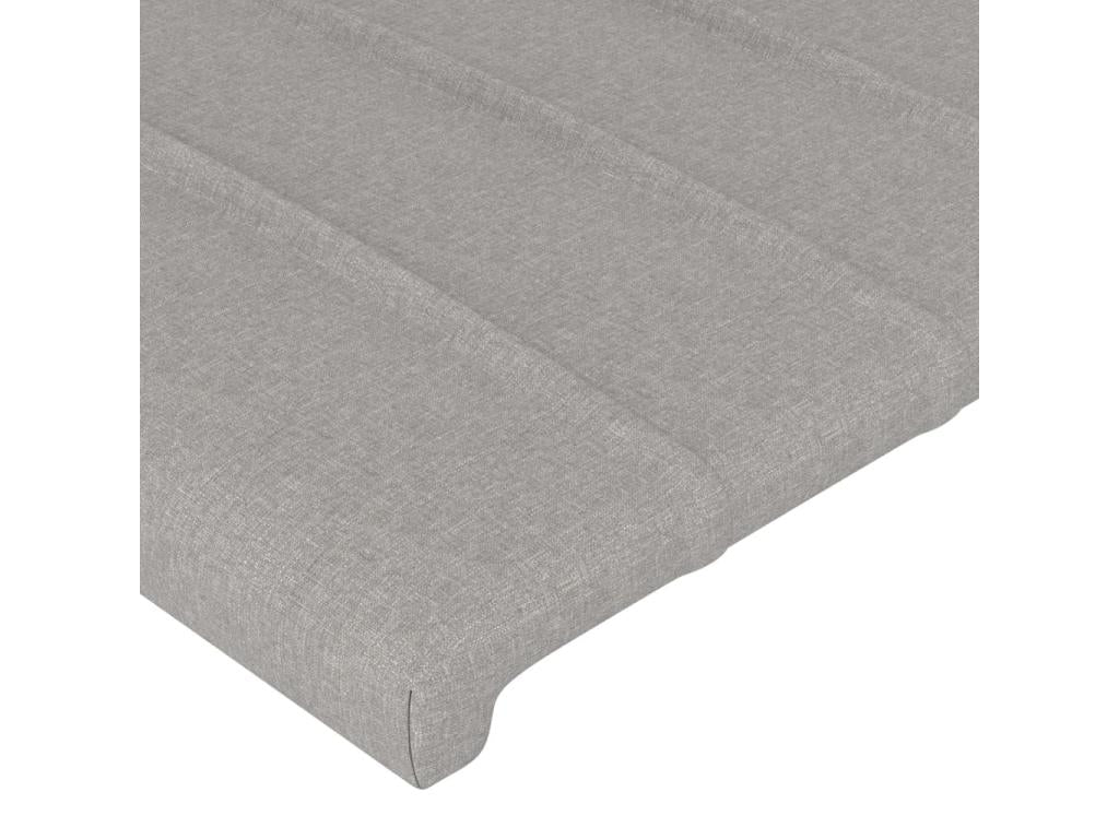 Gray Fabric Home Furniture, 203 x 16 x 118 cm