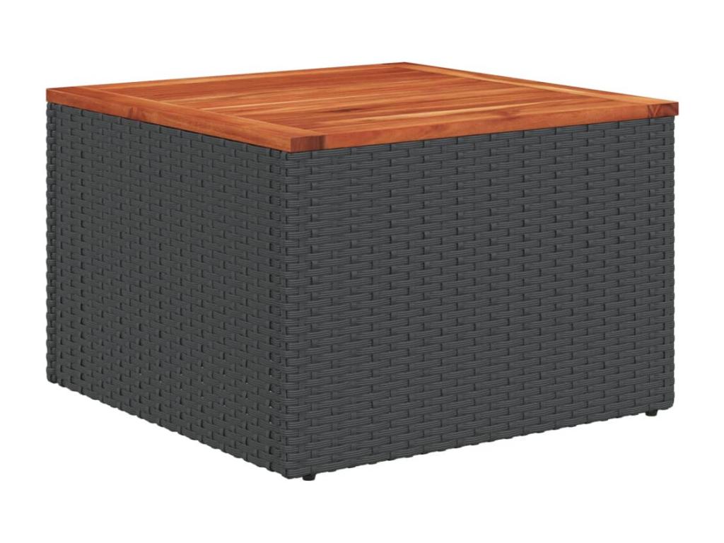 Black Woven Resin Wicker Outdoor Furniture Set - dlz1766456884938