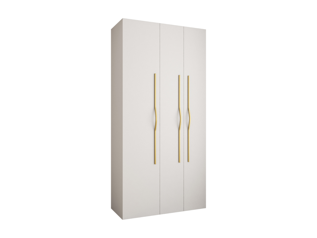 White Wardrobe, 120 x 40 x 245.5 cm