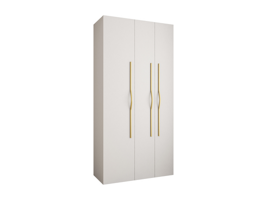 White Wardrobe, 120 x 40 x 245.5 cm