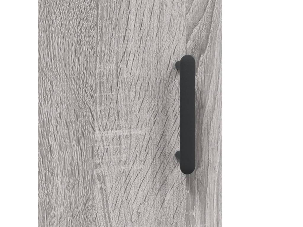 Gray Engineered Wood Sideboard, 34.5 x 34 x 180 cm - dlz1766457059539