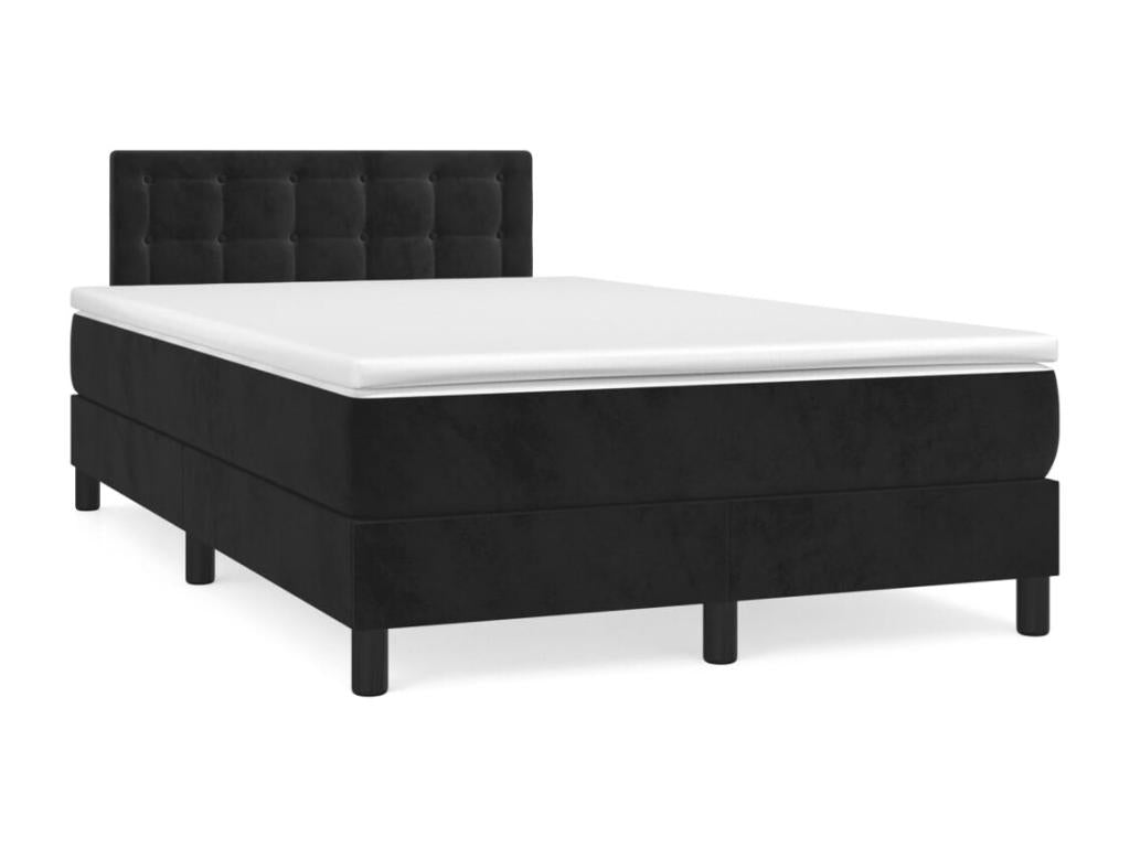 Black Velvet Mattress, 120 x 190 cm