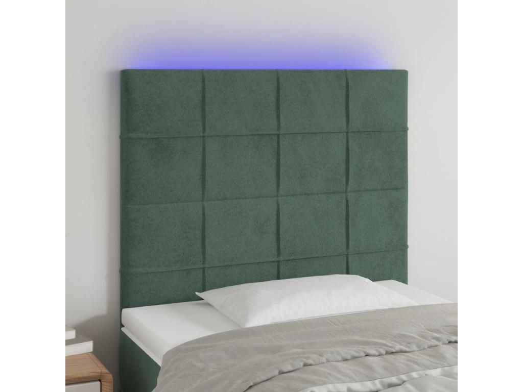 Green Velvet Home Furniture, 80 x 5 x 118 cm
