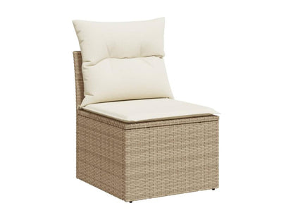 Beige Woven Resin Wicker Outdoor Furniture Set - dlz1766456620803