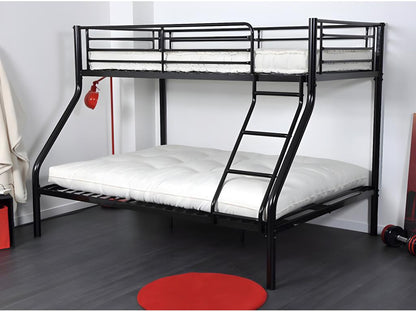 Black Metal Bunk Bed Frame
