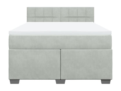 Gray Velvet Mattress, 140 x 200 cm