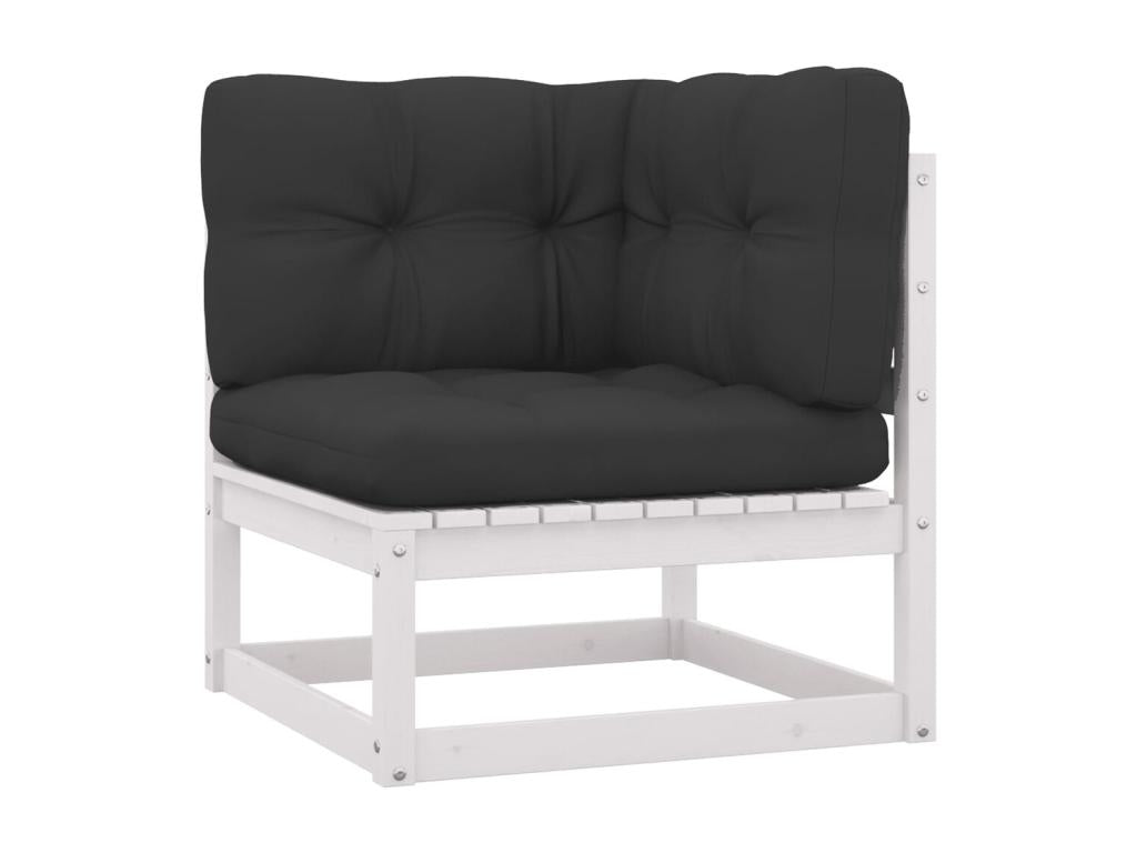 White Pine Wood Outdoor Furniture Set