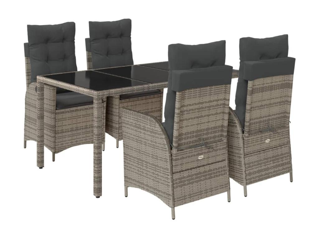 Gray Woven Resin Wicker Home Furniture - dlz1766456955065