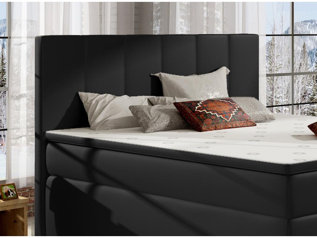 Black Leather Mattress, 180 x 200 cm