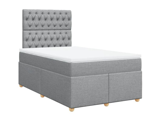 Gray Fabric Mattress, 120 x 190 cm