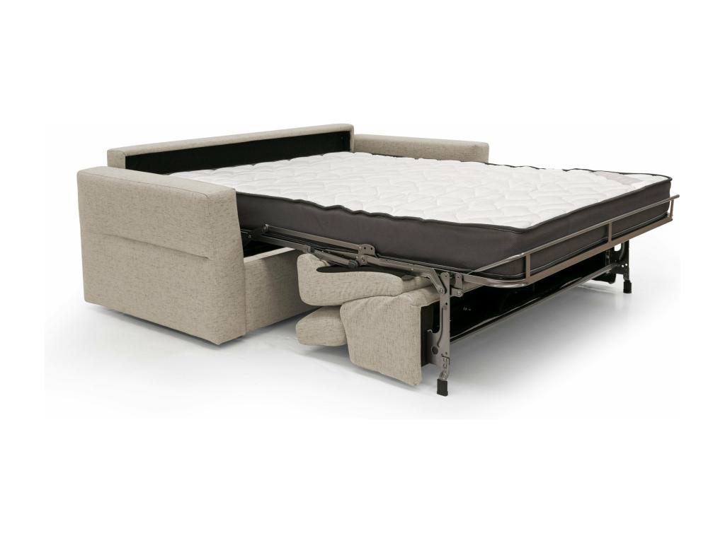 Beige Fabric Mattress, 140 x 197 cm