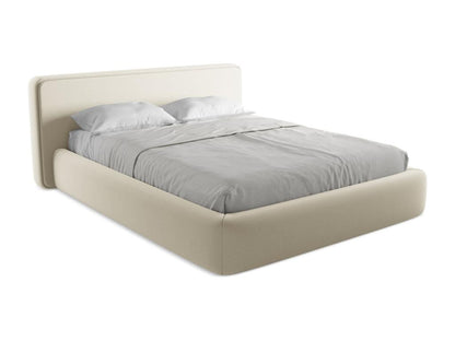 Beige Boucle Fabric Home Furniture, 160 x 200 cm