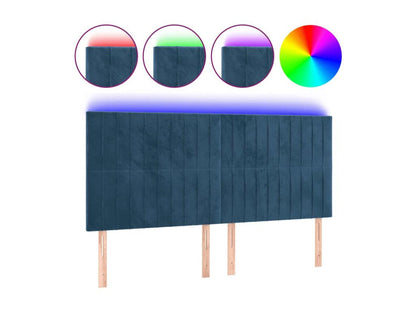 Blue Velvet Home Furniture, 200 x 5 x 118 cm