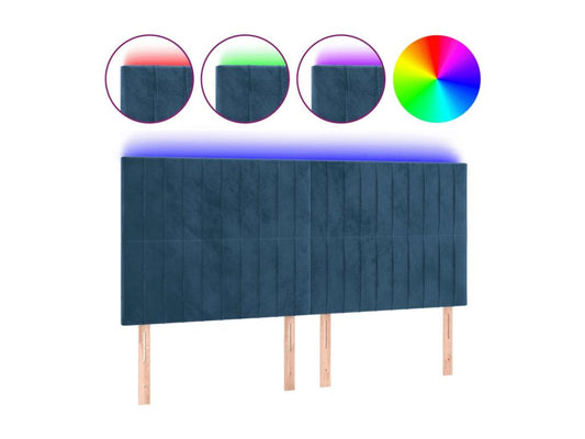 Blue Velvet Home Furniture, 200 x 5 x 118 cm