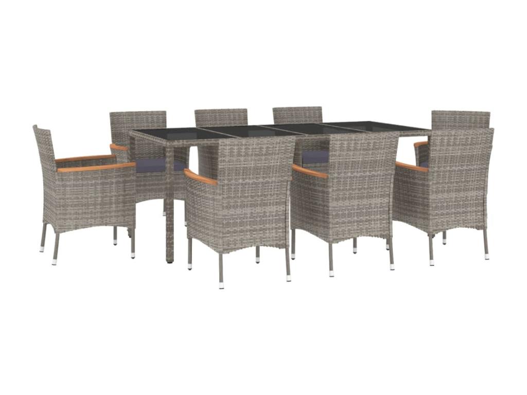 Gray Woven Resin Wicker Home Furniture - dlz1766456979884