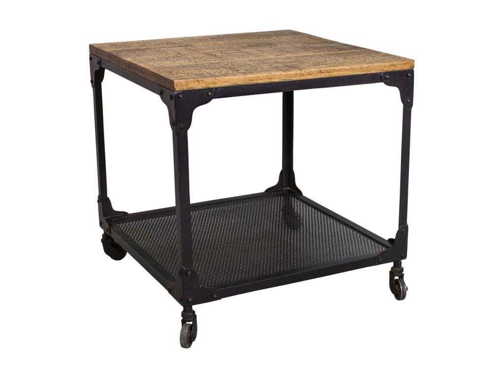 Brown Coffee Table, 50 x 50 cm