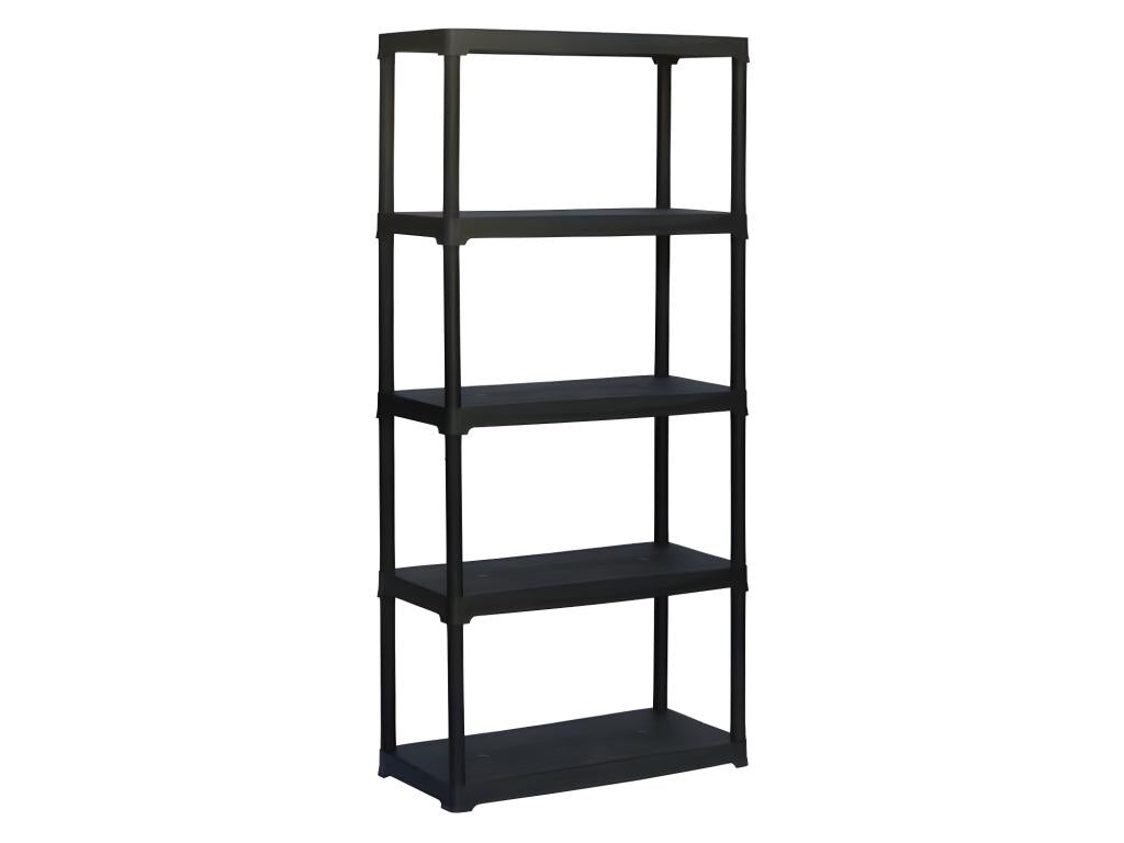 Black Shelf, 176 x 90 x 40 cm