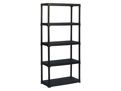 Black Shelf, 176 x 90 x 40 cm