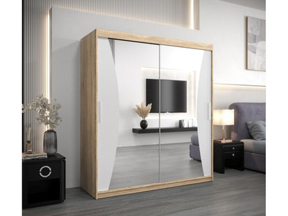 White Wardrobe, 180 x 62 x 200 cm