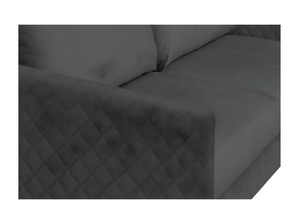Gray Velvet Sofa Bed