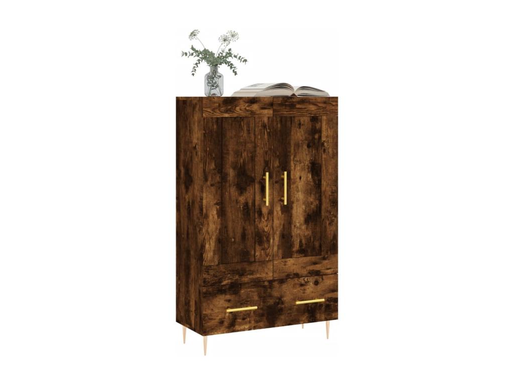 Brown Engineered Wood Sideboard, 69.5 x 31 x 115 cm