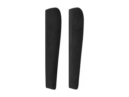 Black Velvet Home Furniture, 203 x 23 x 118 cm