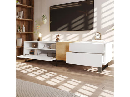 White TV Stand - dlz1766456915471