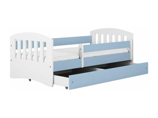 Blue Kids Bed Frame, 80 x 180 cm