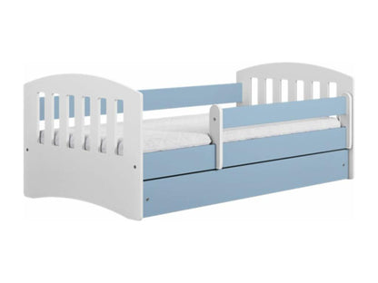 Blue Kids Bed Frame, 80 x 180 cm