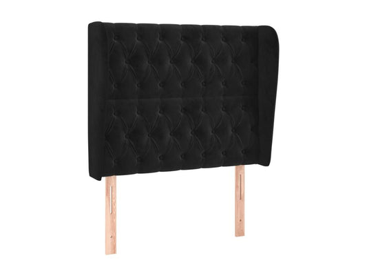 Black Velvet Home Furniture, 93 x 23 x 118 cm