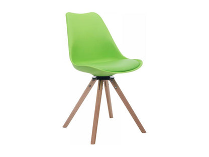 Green Faux Leather Chair