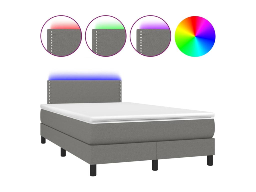 White Fabric Mattress, 120 x 200 cm