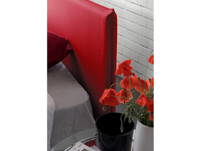 Red Fabric Mattress, 140 x 190 cm