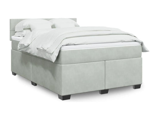Gray Velvet Mattress, 140 x 200 cm