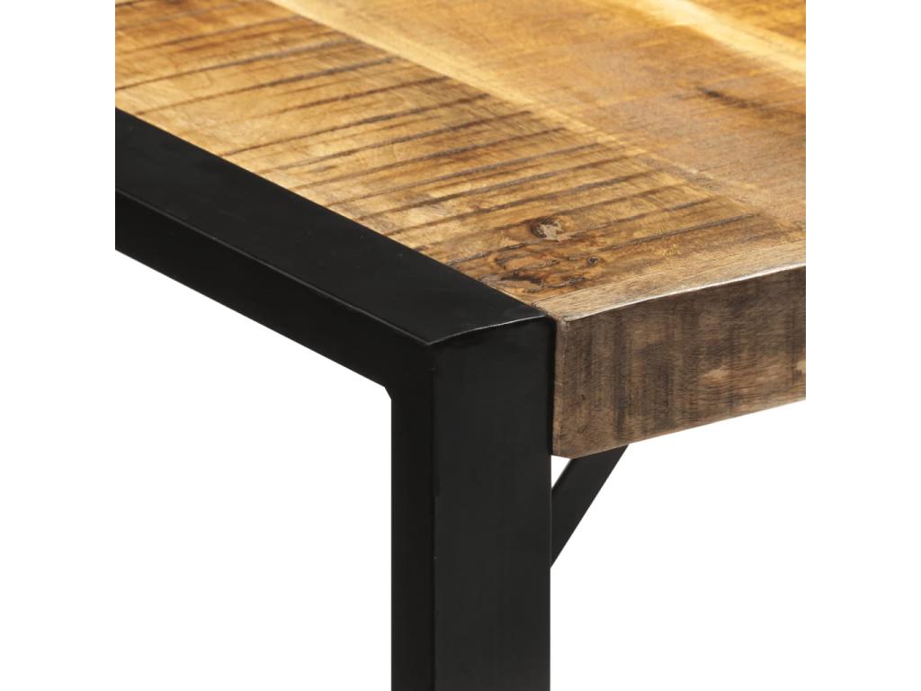 Brown Dining Table, 175 x 90 x 76 cm