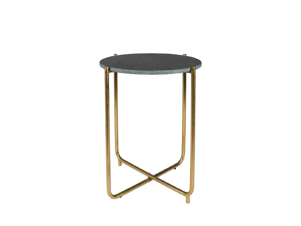 Green Marble Side Table
