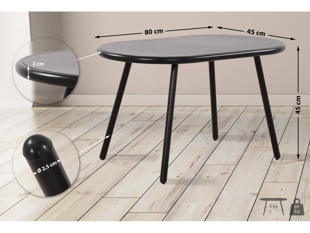 Black Coffee Table